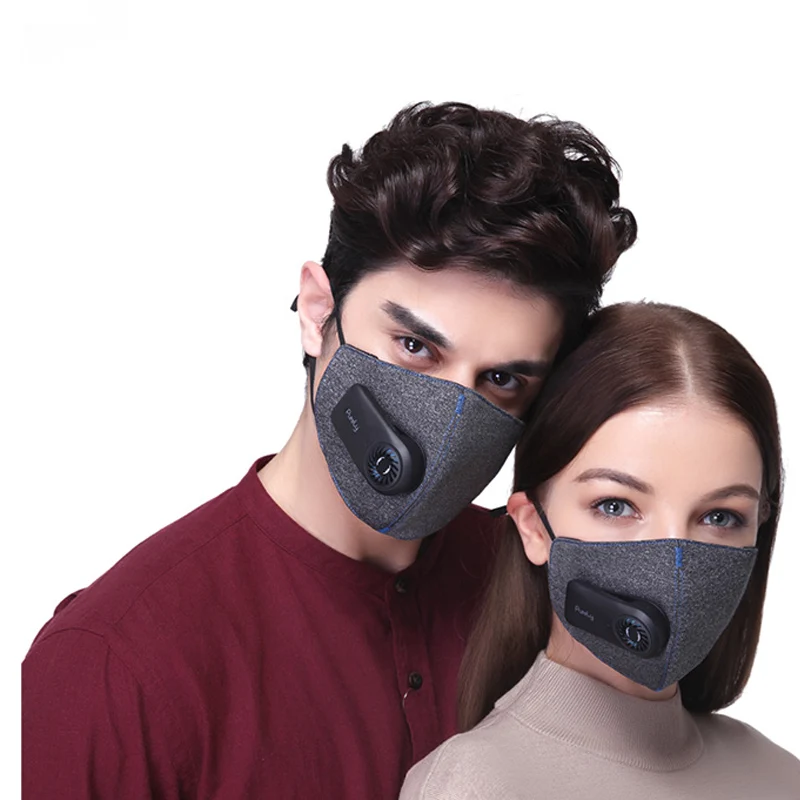In Stock Xiaomi Purely Anti-Pollution Air Mask With Smart PM2.5 Rechargeable Filter Three-dimensional Structure Excellent Purify