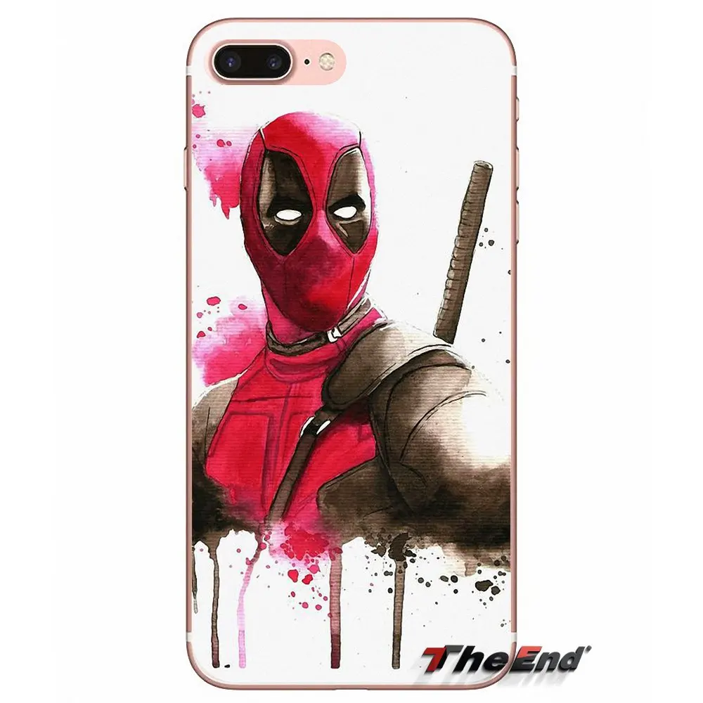 Прозрачный чехол Super hero Deadpool для Huawei P Smart Y6 Pro P8 P9 P10 Nova P20 Lite Mini 2017 SLA L02 L22