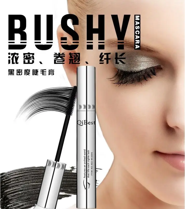 (3 Pcs / Lot) 2017 New Silver Tube Mascara 6.5ml Curling Thick
