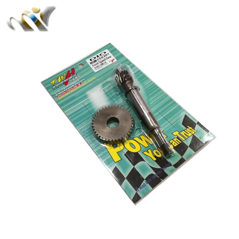 Racing Transmission Gear Set MOFO Performance Racing Transmission Gear Set Front speed gear 15x38T 16x30T for honda DIO ZX 50 AF18 AF28 AF34 AF35 Scooter
