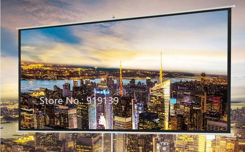 100inch 16x9 tripod screen pic 8