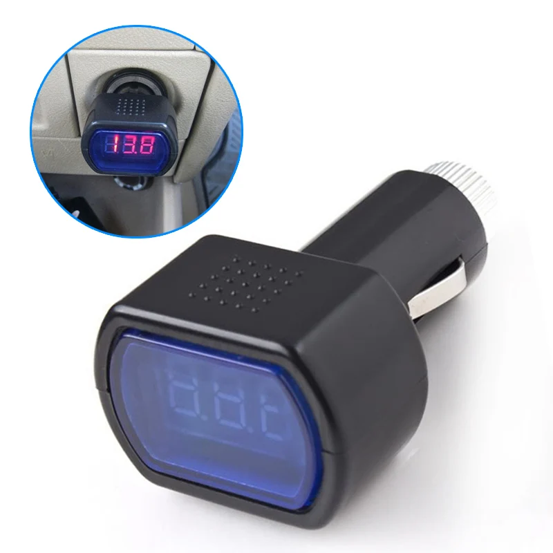 Professional LED Display Cigarette Lighter Car Auto Battery Tester