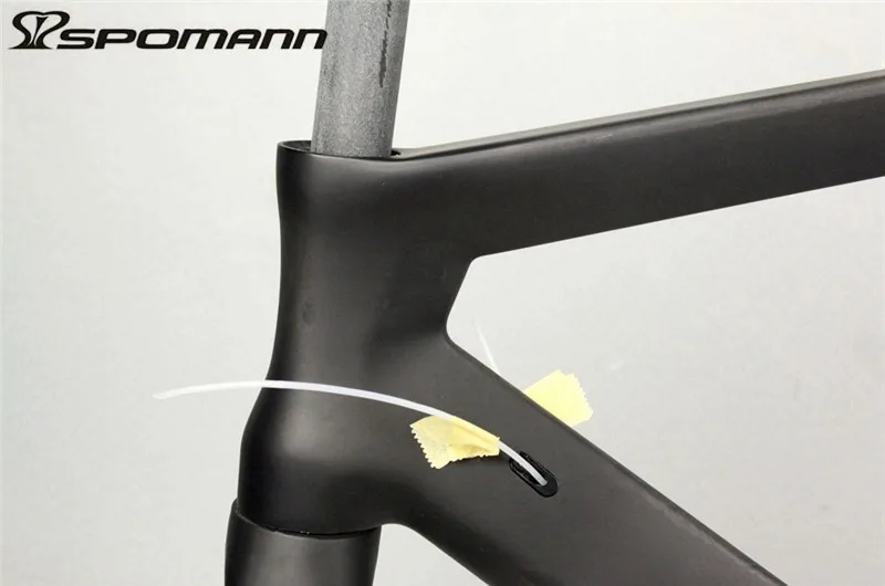 Flash Deal New design carbon bike frame road bicycle frameset with fork seatpost headset clamp di2 carbon 700C road frame bicicleta parts 2