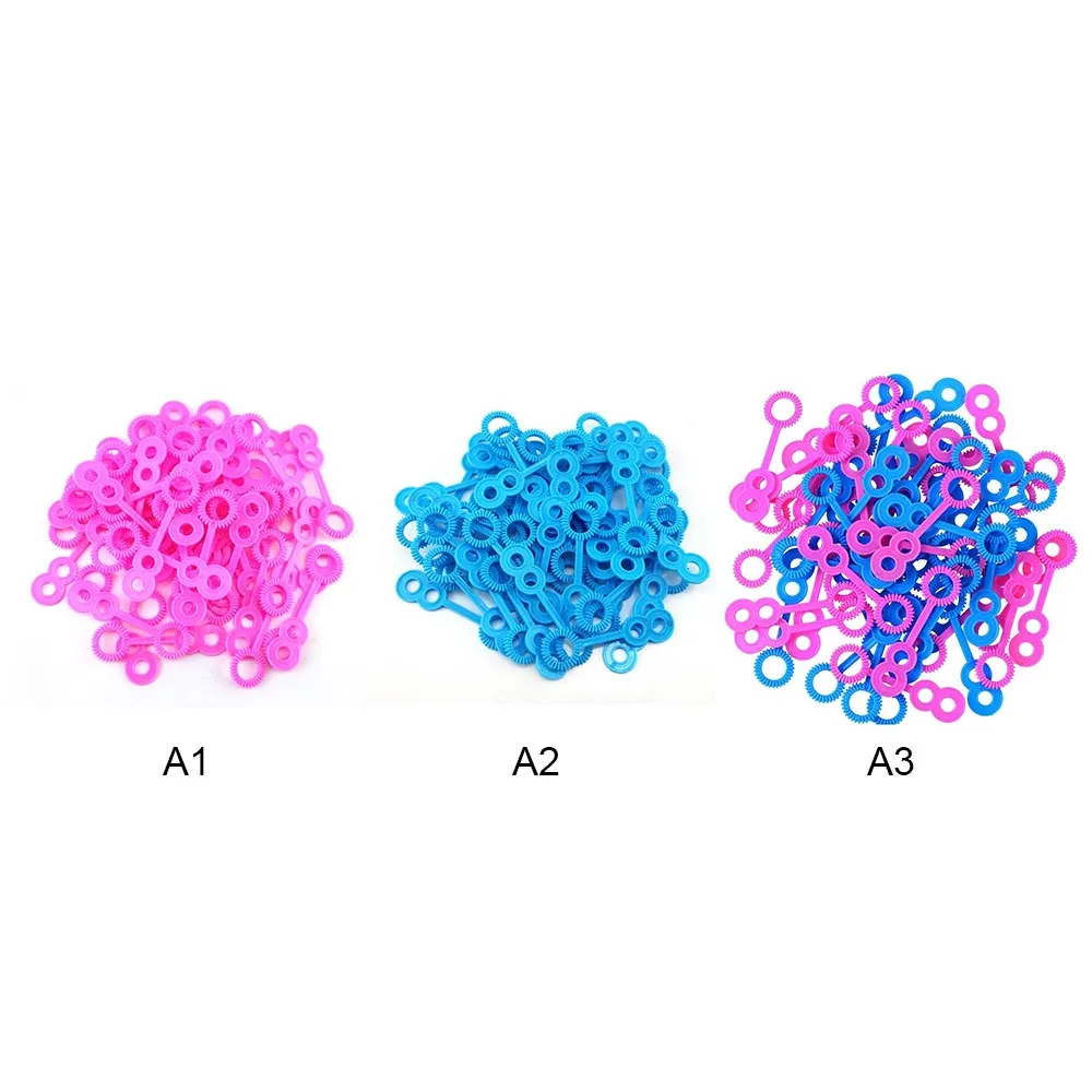 100 шт 7,6 см пластиковое мыло выдувание пузырь концентрат палка дуя бар пузырьковая машина детские игровые игрушки