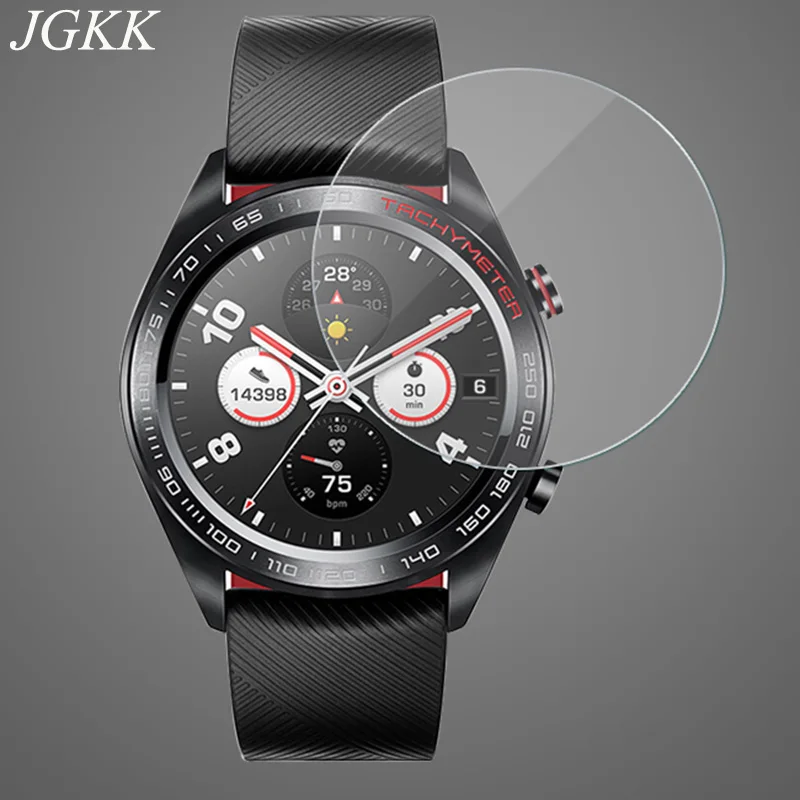 JGKK 2 шт. закаленное стекло для huawei Honor Watch Magic Watch S2 Защита экрана для huawei Honor Watch S1 Honor Watch S2 пленка