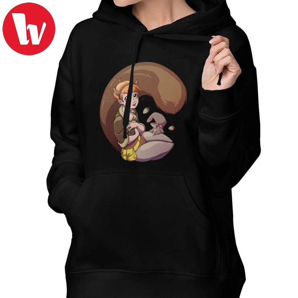 

Marvel Girl Hoodie Unbeatable Squirrel Girl Hoodies Simple White Hoodies Women Cotton Long Sleeve Street wear Pullover Hoodie