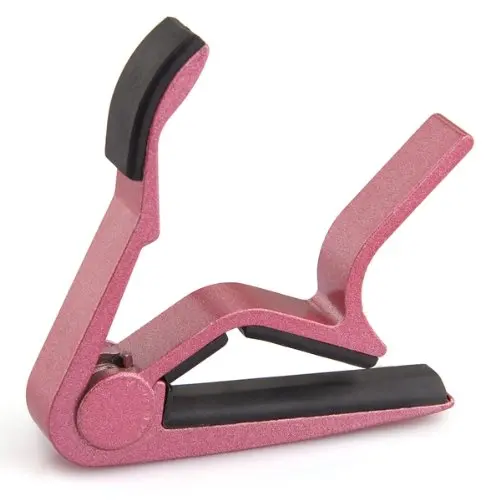 

Wholesale 5X Metal Quick Change Key Capo Clamp for Acoustic Electric Guitar Pink