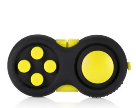 Игрушка для снятия стресса Антистресс коврик геймпад выглядит портативный разлагает игрушки для отдыха для мужчин детей - Цвет: Yellow
