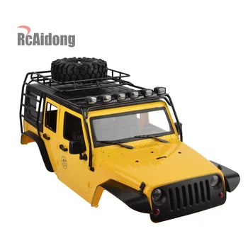 

RC Metal Roof Rack Luggage With Multi-function LED Light for AXIAL SCX10 D110 D90 JEEP 1/10 RC Crawler Car