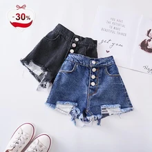 Chifuna/Новые летние шорты для маленьких девочек, рваные джинсы для детей, джинсовые шорты для детей 3, 4, 5, 6, 7, 8 лет, одежда для малышей