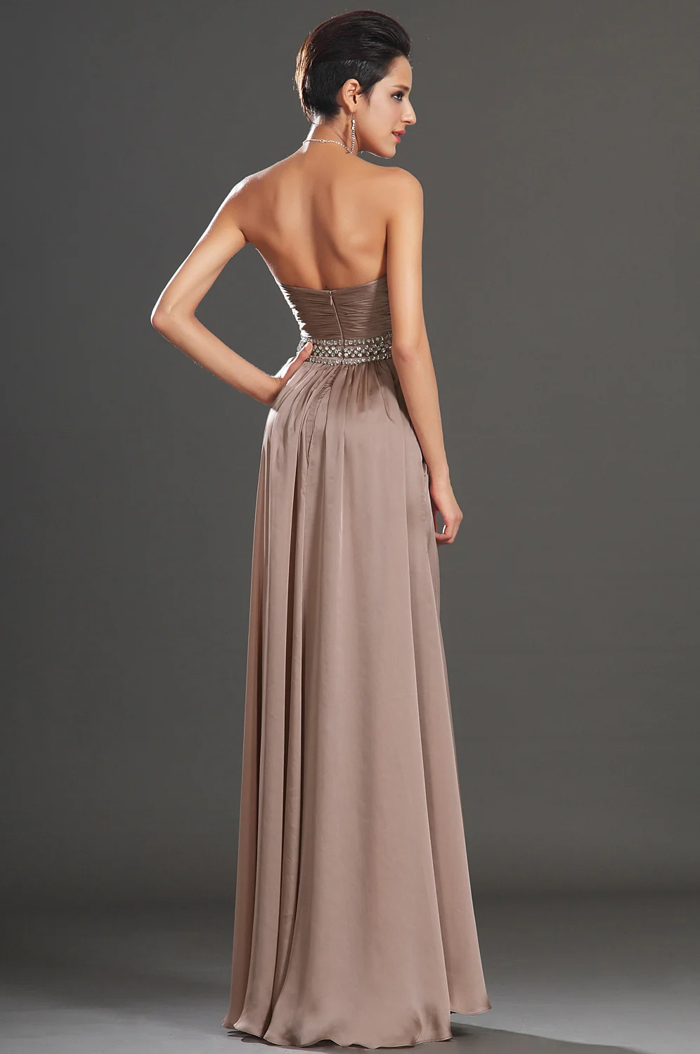 Tan Color Prom Dresses