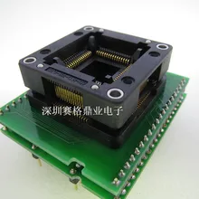 LQFP64 DIL40/TQFP64 AVRMEGA-2 горящая розетка с золотым покрытием IC Тест ing seat тестовый стенд