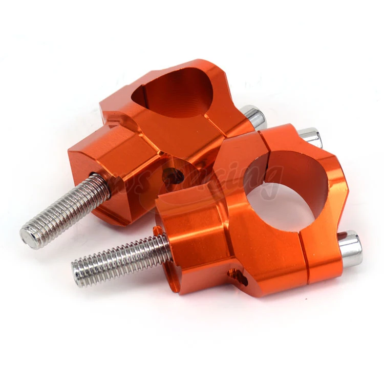 Motorcycle Handlebar Bar Clamps Ktm Handlebar Clamp Risers Ktm Exc