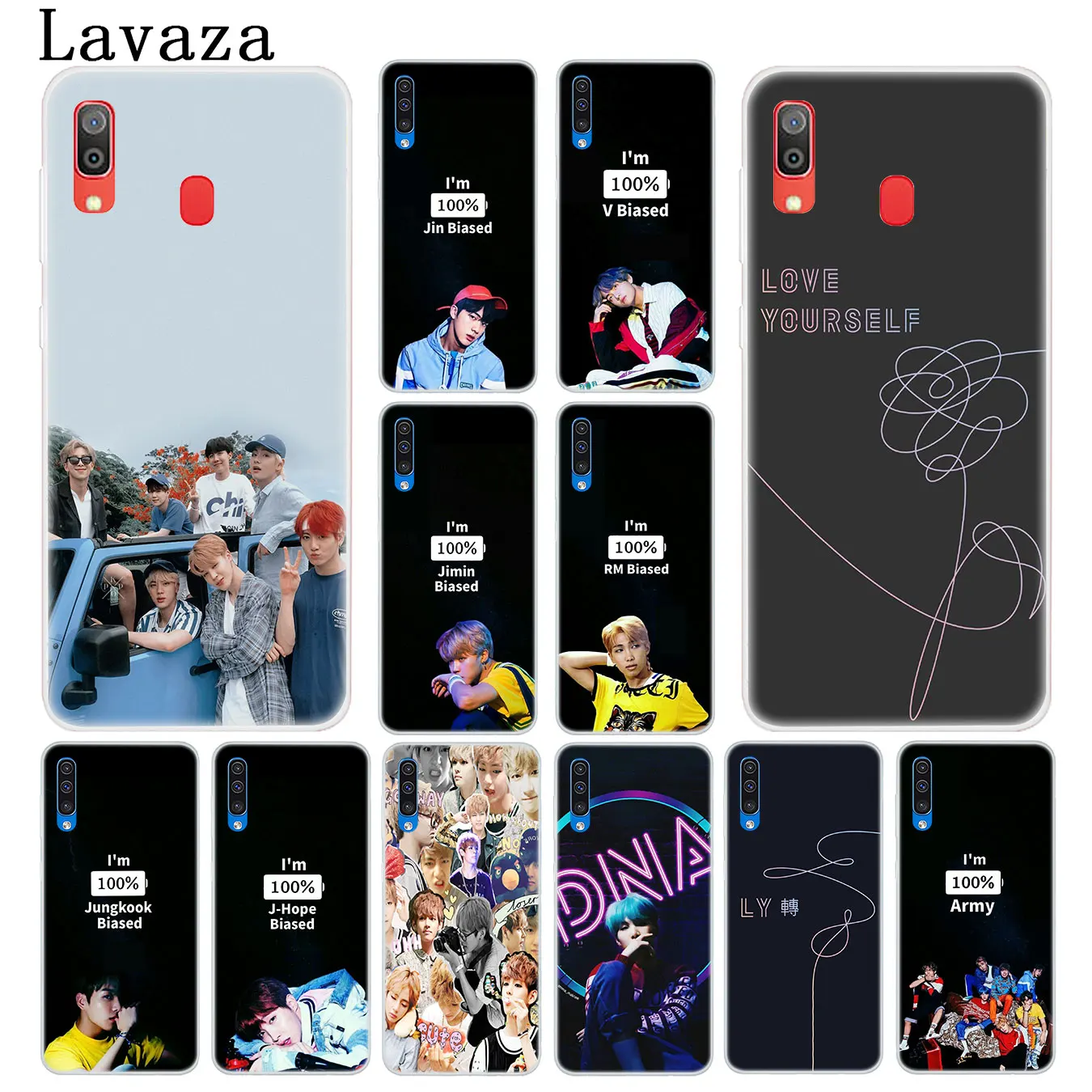 Чехол для телефона Lavaza Rap RM JIMIN JIN SUGA J HOPE V JUNG KOOK для samsung Galaxy A20E M40 M30 M20 M10 A10 A20 A30 A40 A50 A60 A70 S