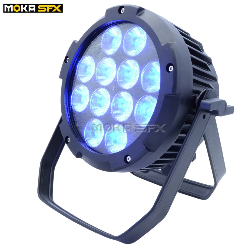 IP65 Водонепроницаемый RGBWA + UV 6IN1 LED батарея Par свет сценический проектор Рождество