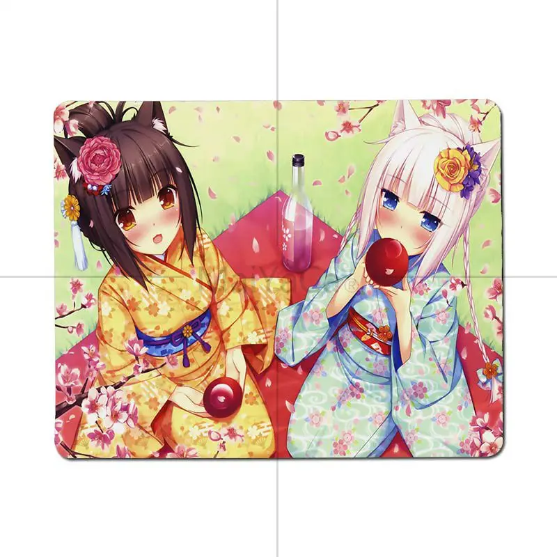 MaiYaCa собственные коврики Chocola Nekopara Аниме Коврик для мыши игровые