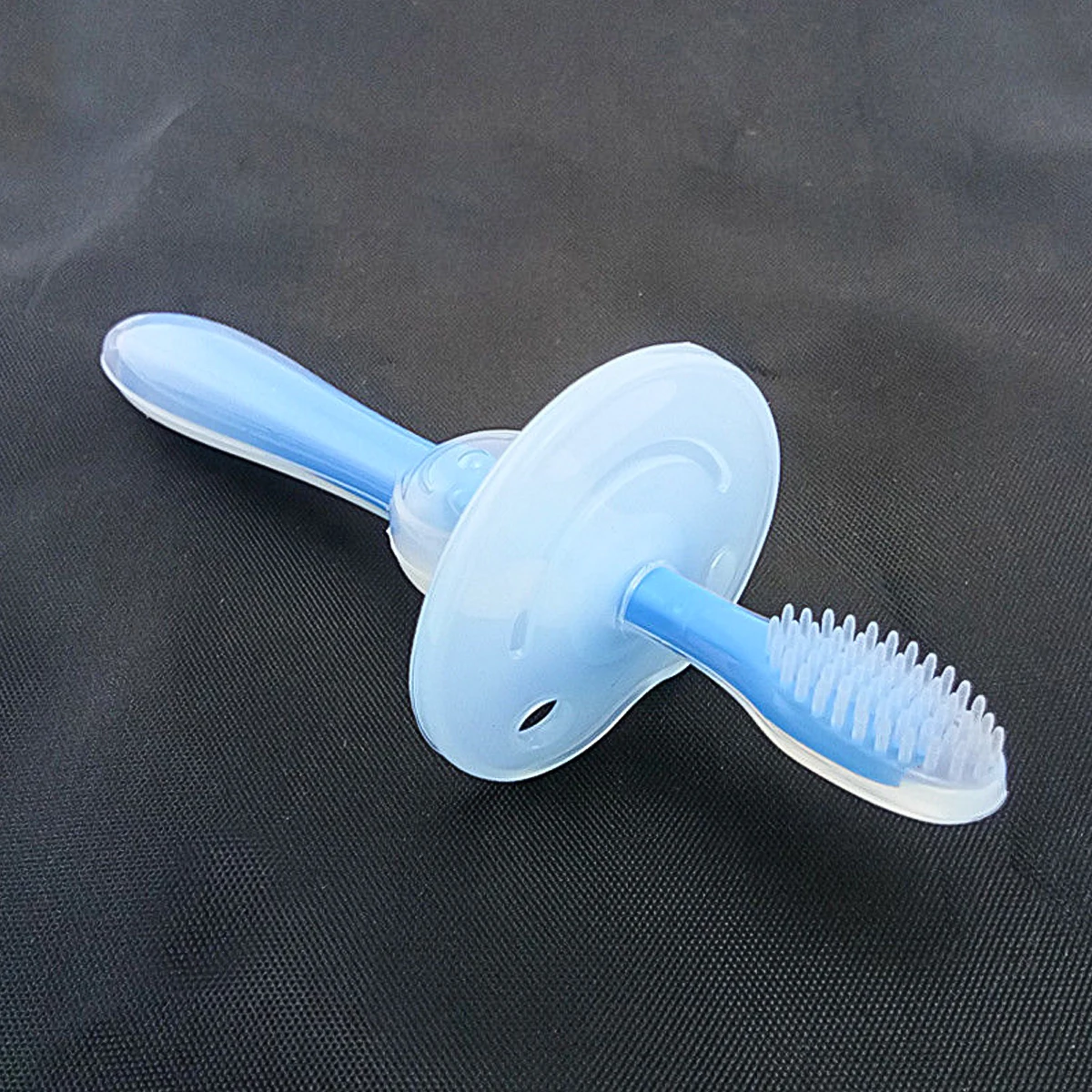 1 шт., детская мягкая силиконовая учебная зубная щетка, Детская щетка для ухода за зубами, зубная щетка, инструмент для прорезывания зубов