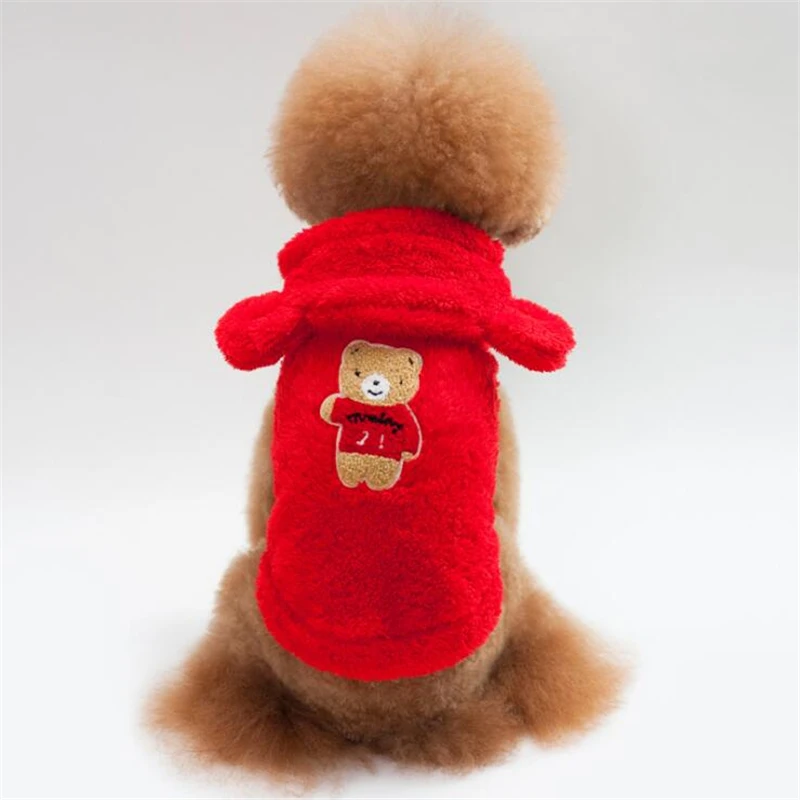 New Warm Pet Dog Clothes Cotton Cat Soft Puppy Dogs Clothes Pet