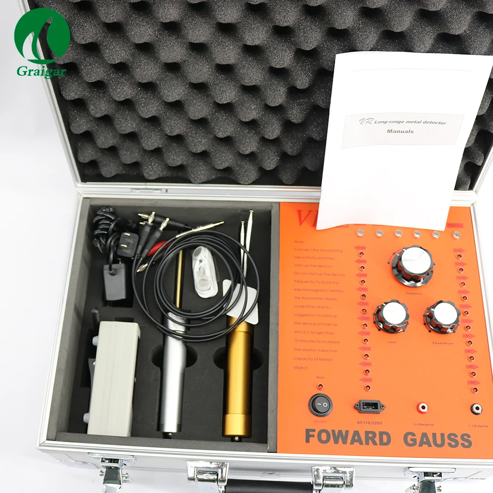 

Gold detector VR8000 FORWARD GAUSS Metal Detector Mine Detector Free Shipping