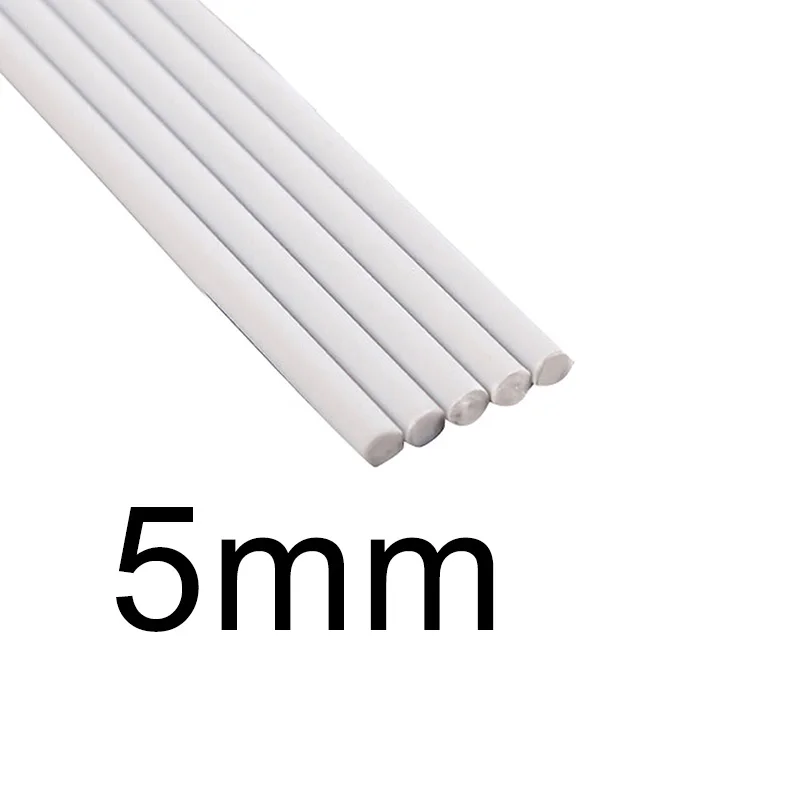 

ABS Solid Rod Tube Assorted Cylinder Pole DIY Sand Table Model Decor 5 Sizes NEW