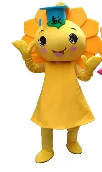 EVA материал Подсолнух маскарадный костюм цветок мультфильм Хэллоуин День рождения сценическое нарядное платье - Цвет: Style B