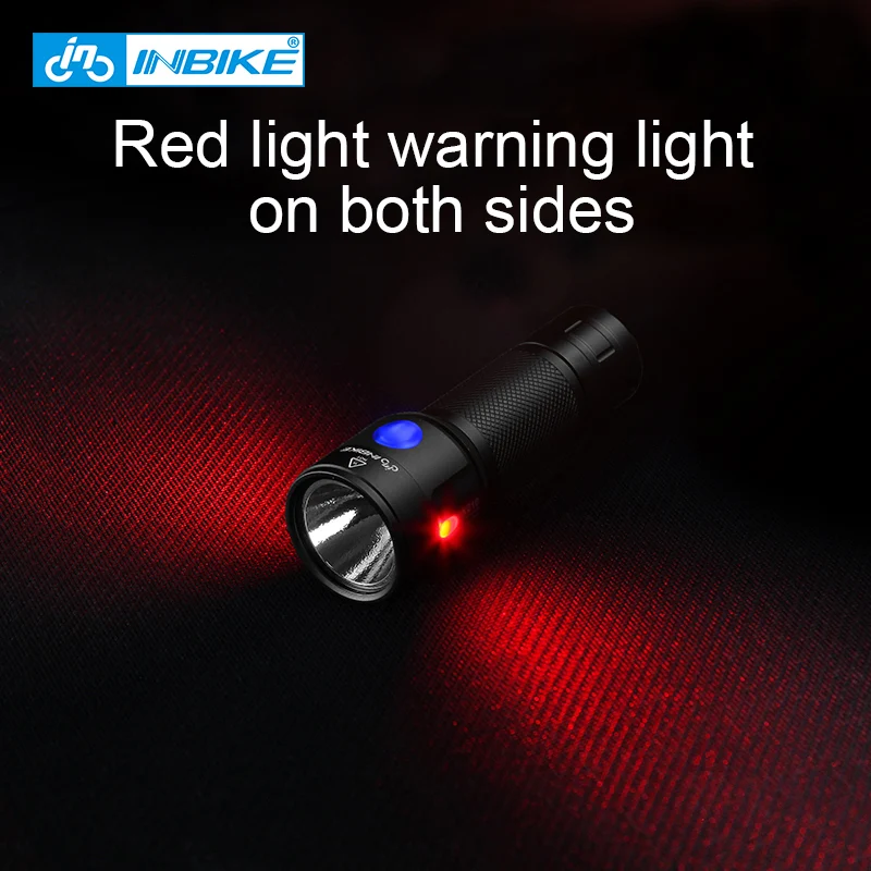 Cena INBIKE 1000 lumenów światło rowerowe ultra jasny ultralekki przód roweru LED latarka lampa ładowalna latarka usb 18650 bateria