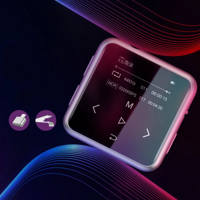 

Bluetooth cute MP4 player touch screen MP3 running portable P5 mini-student walkman music e-book recording long standby Fashion