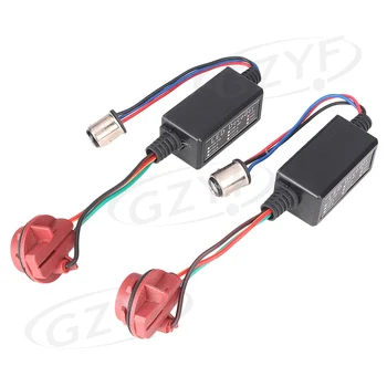 

1157 LED Headlight Decoders Canbus Adapters Error Free Anti Flicker 2pcs DC 12V