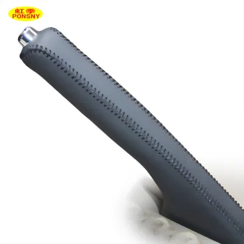 

PONSNY Car Handbrake Covers Case for TOYOTA Corolla EX 2009-2013 Genuine Leather Car-styling Handbrake Grips Cover