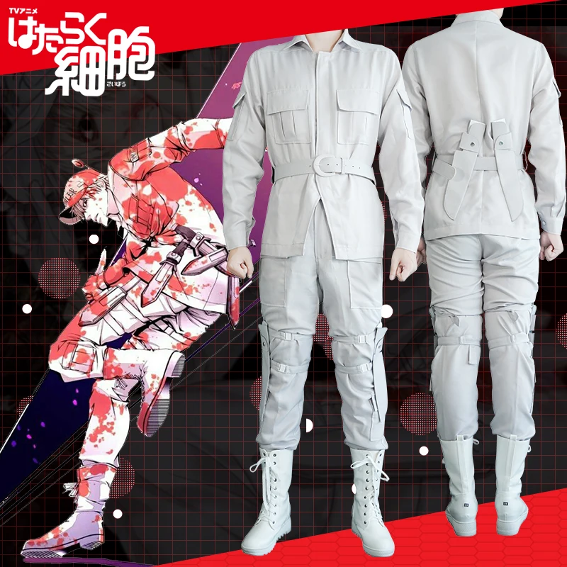 Cells At Work Hataraku Saibou Leukocyte U 1146 Anime Cosplay Costume Cells At Work Hataraku Saibou Leukocyte U 1146 Anime Cosplay Costume
