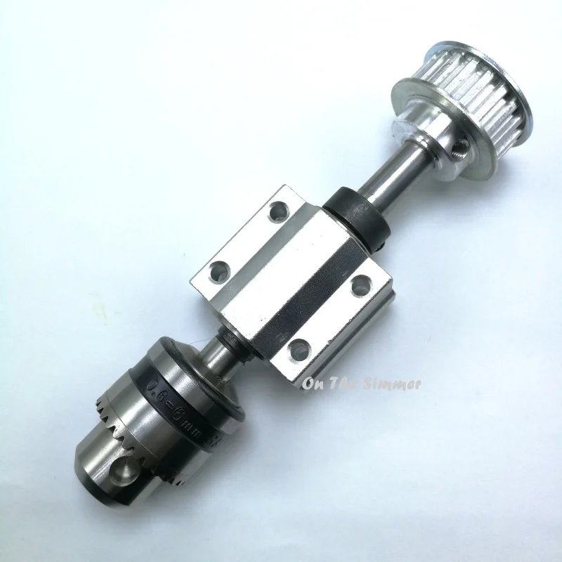 

small bench drill spindle axis without power miniature lathe spindle concentricity