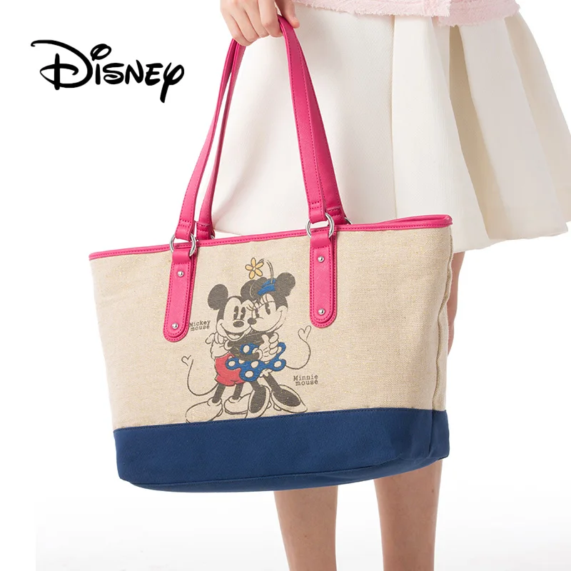 2019 Hot Disney Mickey Mouse Women Bags Fashion Minnie Girl Shopping Bags Large Capacity ...