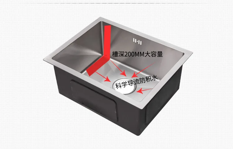 Кухонные раковины 15 дюймов, 304 нержавеющая сталь, матовая кухонная раковина с креплением под раковину, ситечко для раковины с одним кишком, отправка из России