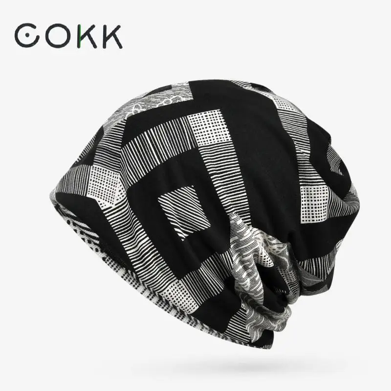 COKK новая весенне летняя мужская женская свободная шапка вязаная кепка с