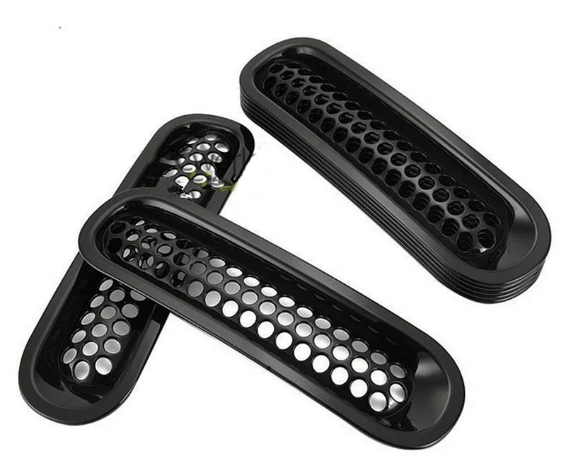 Kit Griglia Anteriore Per Jeep Wrangler JK 2007-2015 - 7 Pezzi In ABS Cromato | Facile Installazione Con Nastro 3M - Foto 5