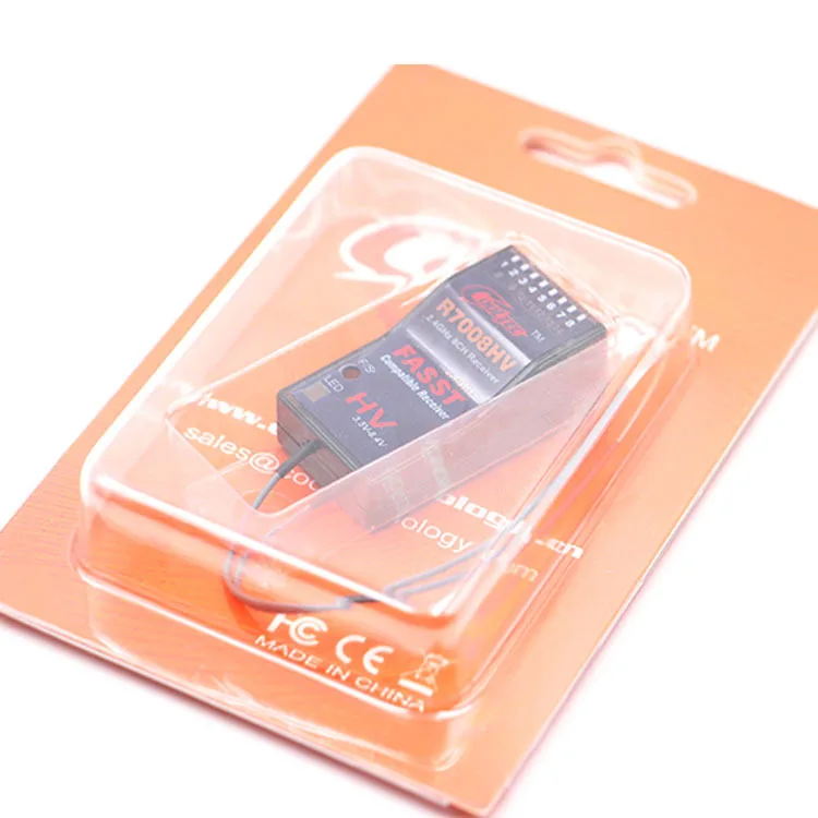 Совместимый приемник Cooltech RFA04A R6008 R7008HV SBUS Futaba Fasst 2 4G 8ch 6EX T8FG T10C T12FG 14SG 16SG 16SZ 18SZ 18MZ