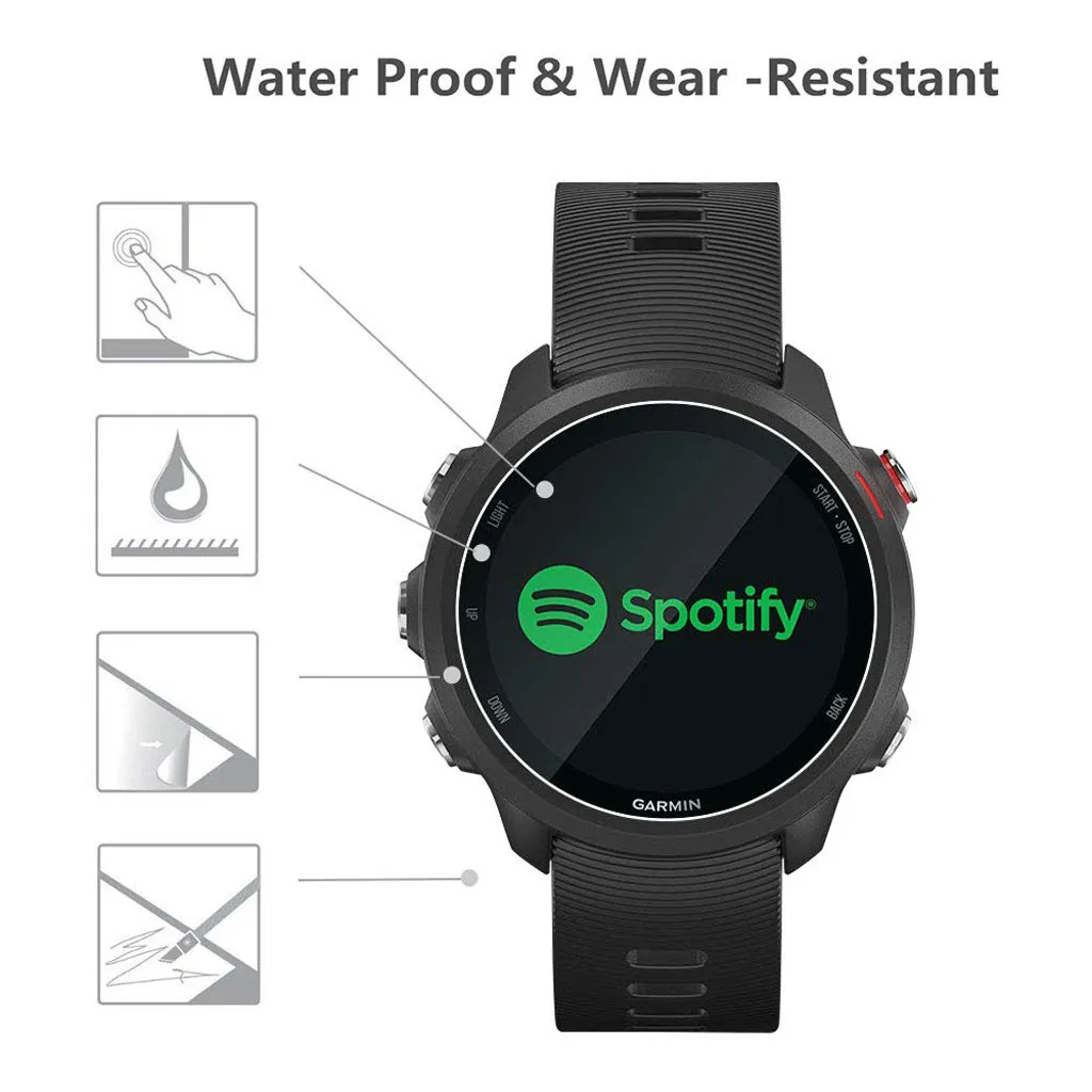 

Smart Watch Smartwatch Clear LCD TPU Full Cover Screen Protector Film For Garmin Forerunner 245/245M Glass Film