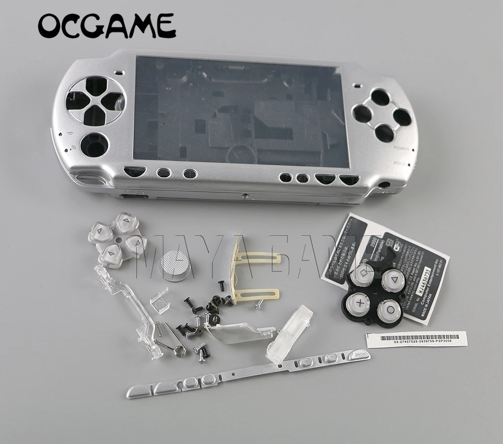OCGAME для PSP 2000 многоцветный чехол с полным корпусом полный Чехол Сменный набором кнопок|case replacement|case casecase housing |