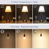 Wireless Remote Control Dimmer Portable Switch LED Bulb 7W E27 CCT 2700K 4000K 6000K 200m Range for lamps No WiFi No App ► Photo 3/6