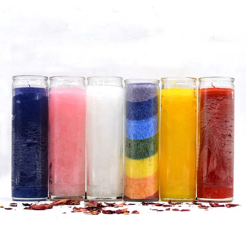 Memorial Candle Burning Time 7 Days Vigil Candle Prayer Candle Novena