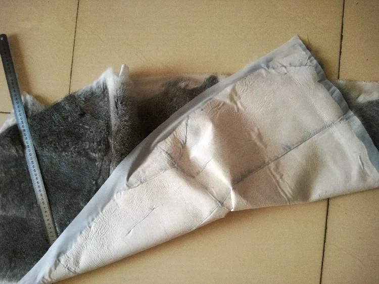 Натуральный цвет кроличий мех шкуры ковер одеяло для домашнего текстиля как стулья