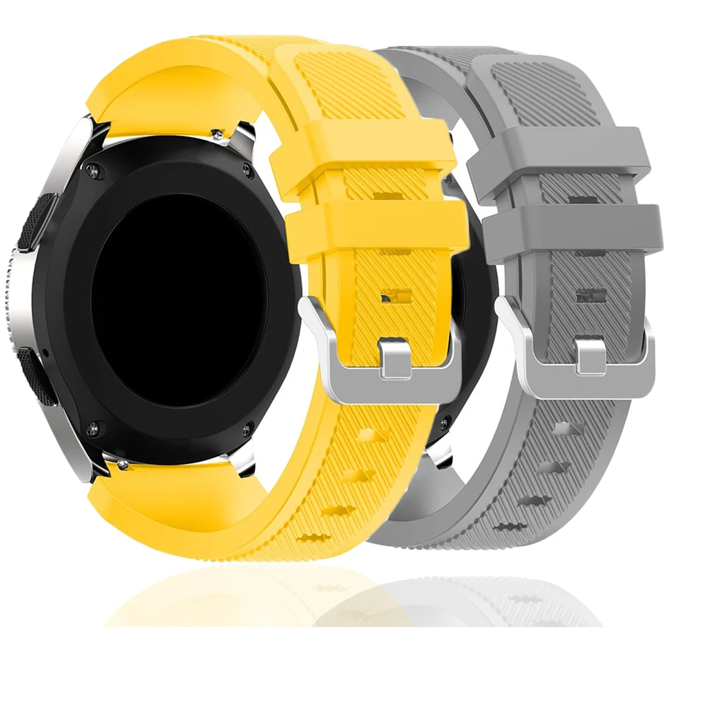 Silicone watch Band Strap for Samsung Galaxy Watch 46mm SM R800/Galaxy