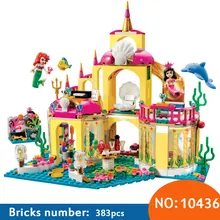 AIBOULLY 10436 Princess Undersea Palace font b Model b font font b Building b font Kits