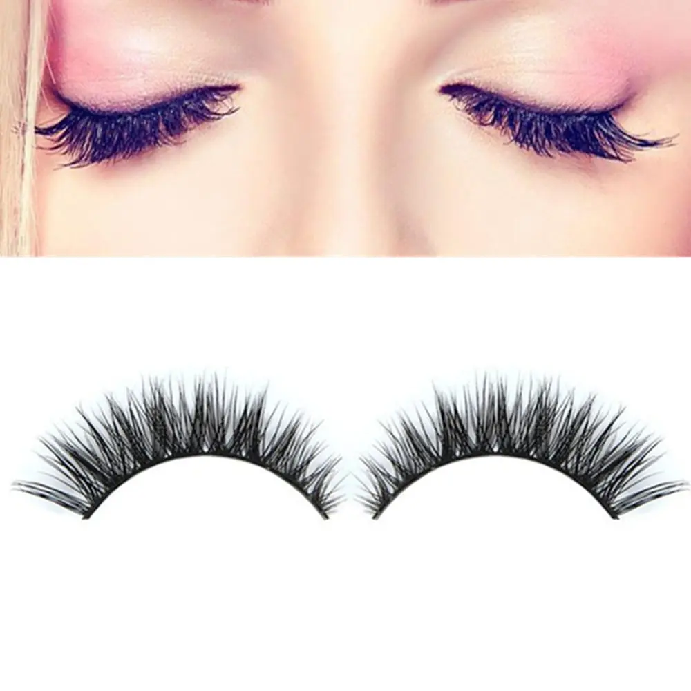 

1Pair Mix Fake False Eyelashes Makeup Full Natural Long Cluster Eye Lashes Grafting Cosmetic Tool
