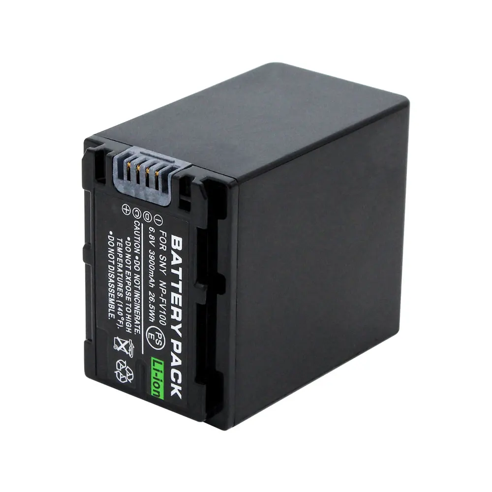 NP FV100 Li ion Battery for Sony HDR CX190 CX200 CX210 SX83E SX63E np