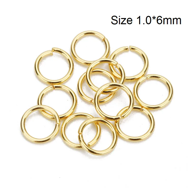SAUVOO 1 упаковка, нержавеющая сталь, Открытое кольцо, золото, серебро, двойная петля, разъемное кольцо, разъем для DIY, колье, ювелирное изделие, поставщик