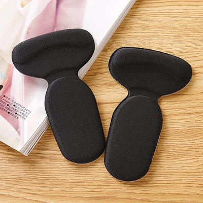 Много стильная Подушка половинные Стельки силиконовые гелевые подушечки для передних ног многоразовая подушка массажные подушечки для ухода за ногами - Цвет: Black