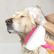 Pet Dog Cat для ванной кисточки гребень резиновые перчатки волосы мех животных уход за лошадьми массажный Mit 1,17