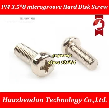 

DEBROGLIE Plate with nickel Standard PM 3.5*8 microgroove Hard Disk Screw srews