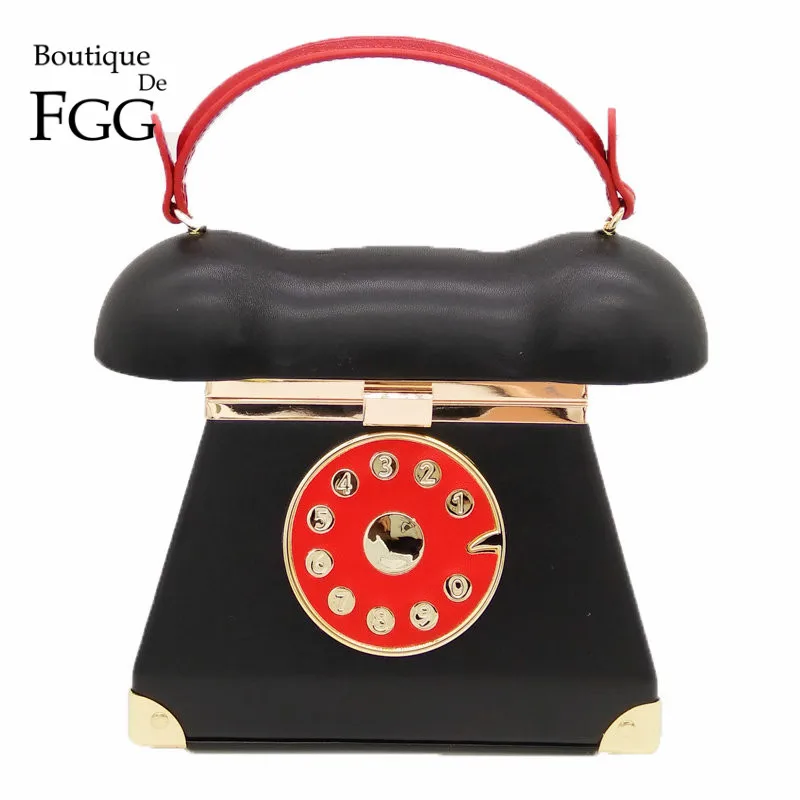 Женская сумка через плечо Boutique De FGG винтажная дизайнерская с зеркальной
